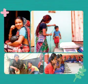 Mothers and children supported across India